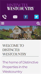 Mobile Screenshot of distinctlywestcountry.com